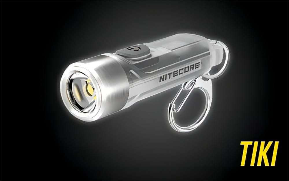 Nitecore TIKI 300 Lumen USB-C Rechargeable Keychain Flashlight