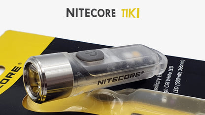 Nitecore TIKI 300 Lumen USB-C Rechargeable Keychain Flashlight