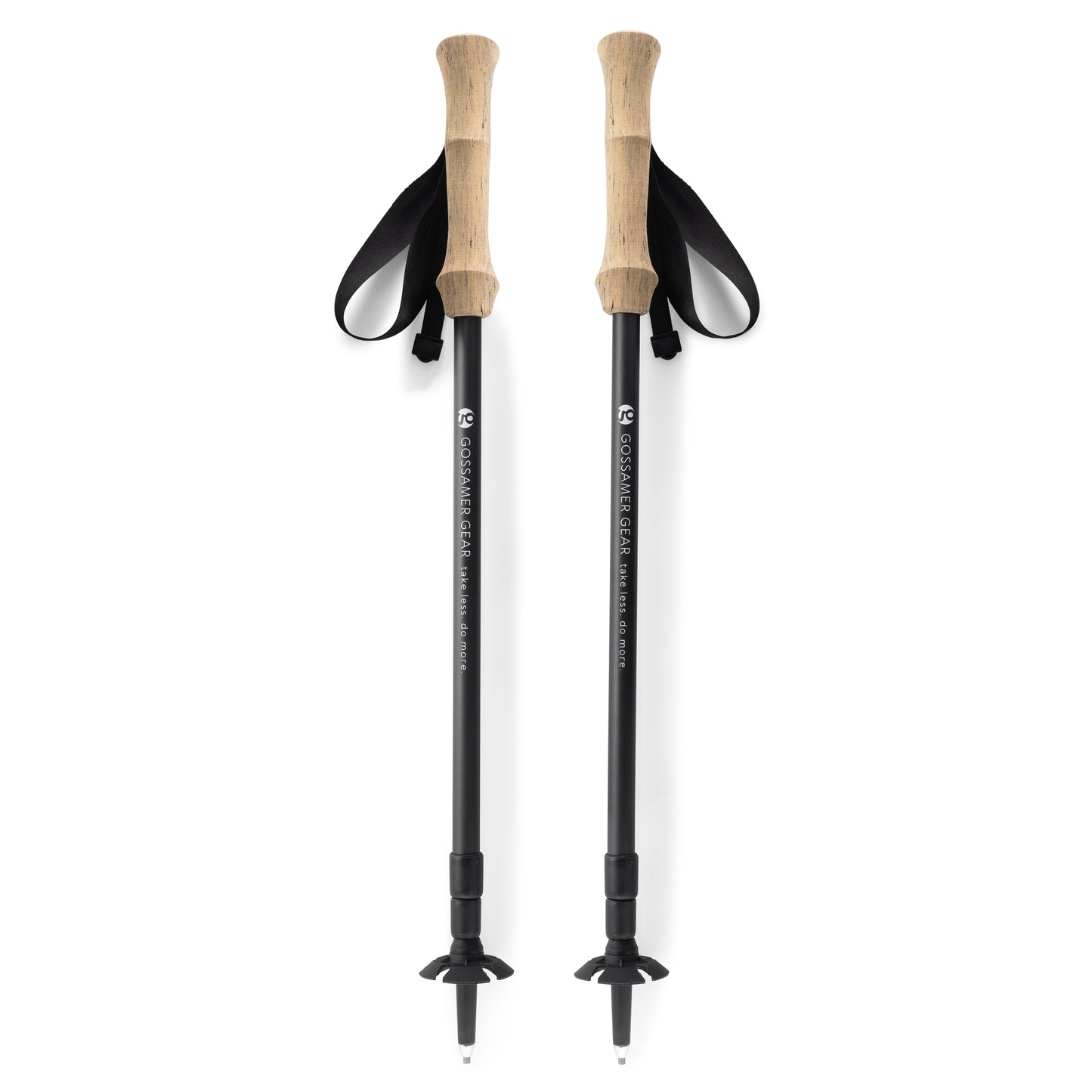 LT5 Three Piece Carbon Trekking Poles (pair)